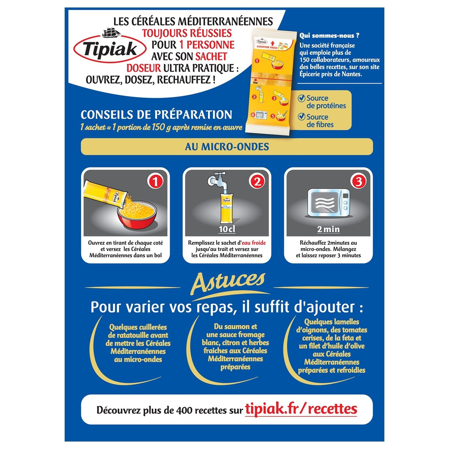 Céréales Méditerranéenne TIPIAK
