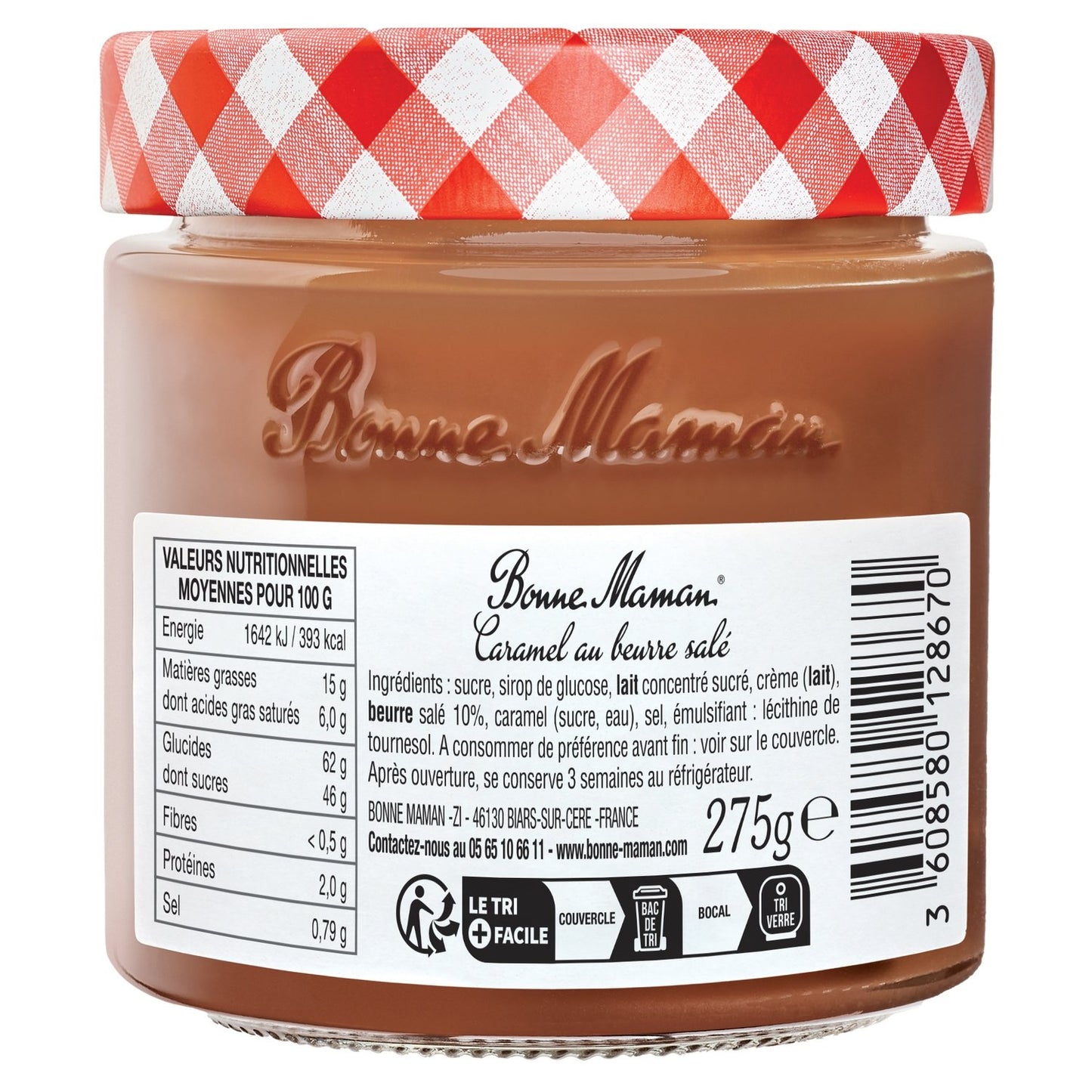 Pâte à Tartiner Caramel au Beurre Salé BONNE MAMAN