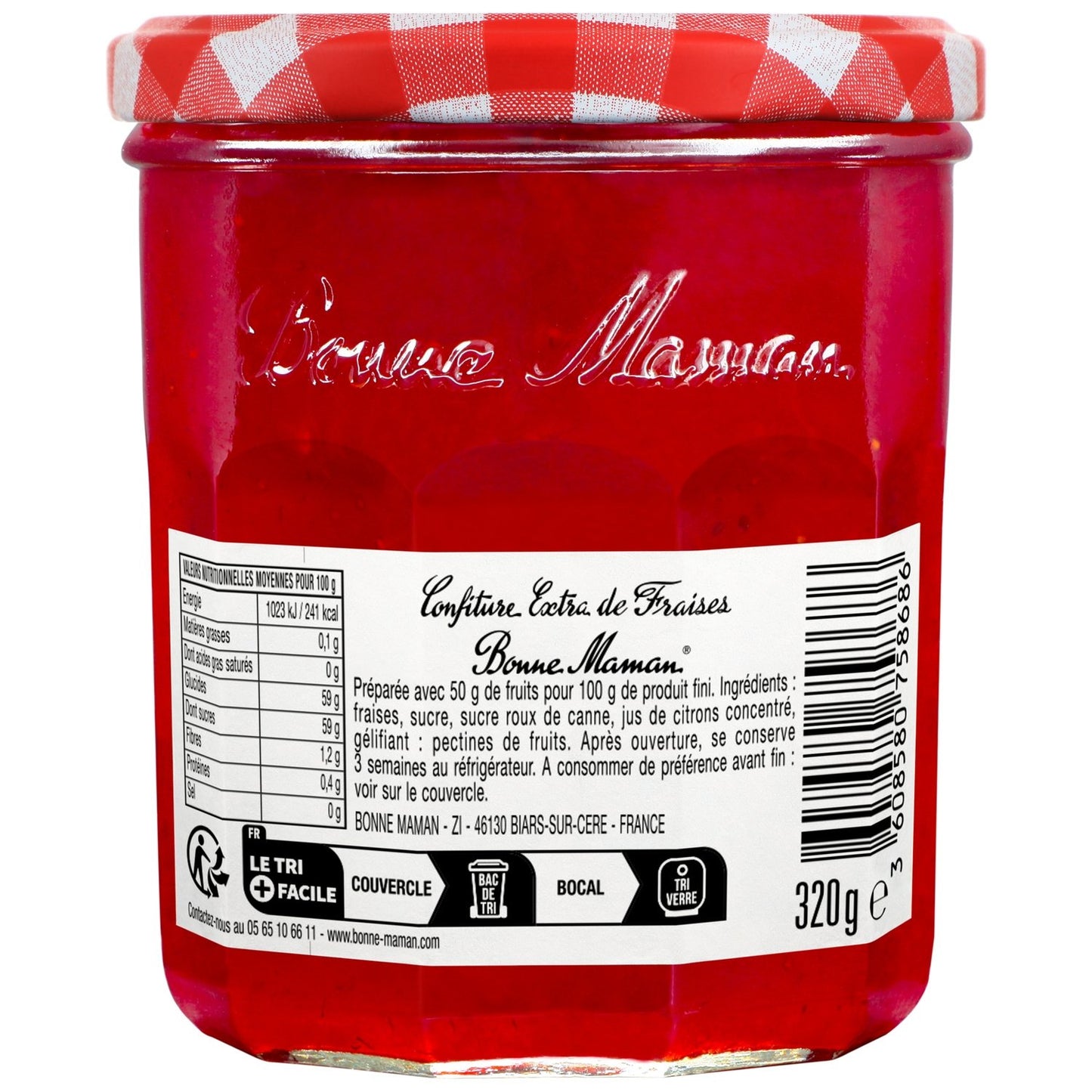 BONNE MAMAN Erdbeermarmelade