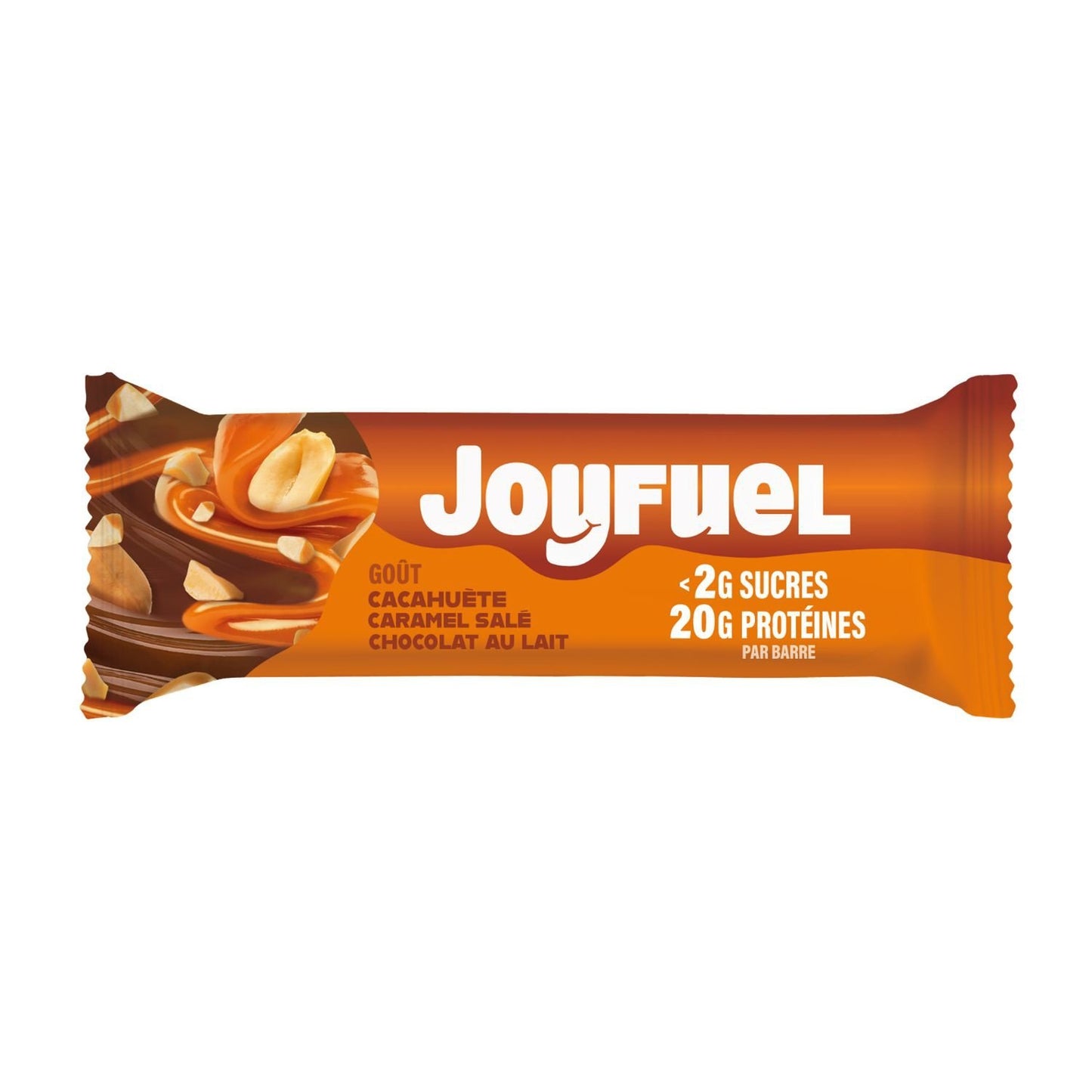 Barres Chocolatées Lait Cacahuète Protéinée JOYFUEL la barre de 55g