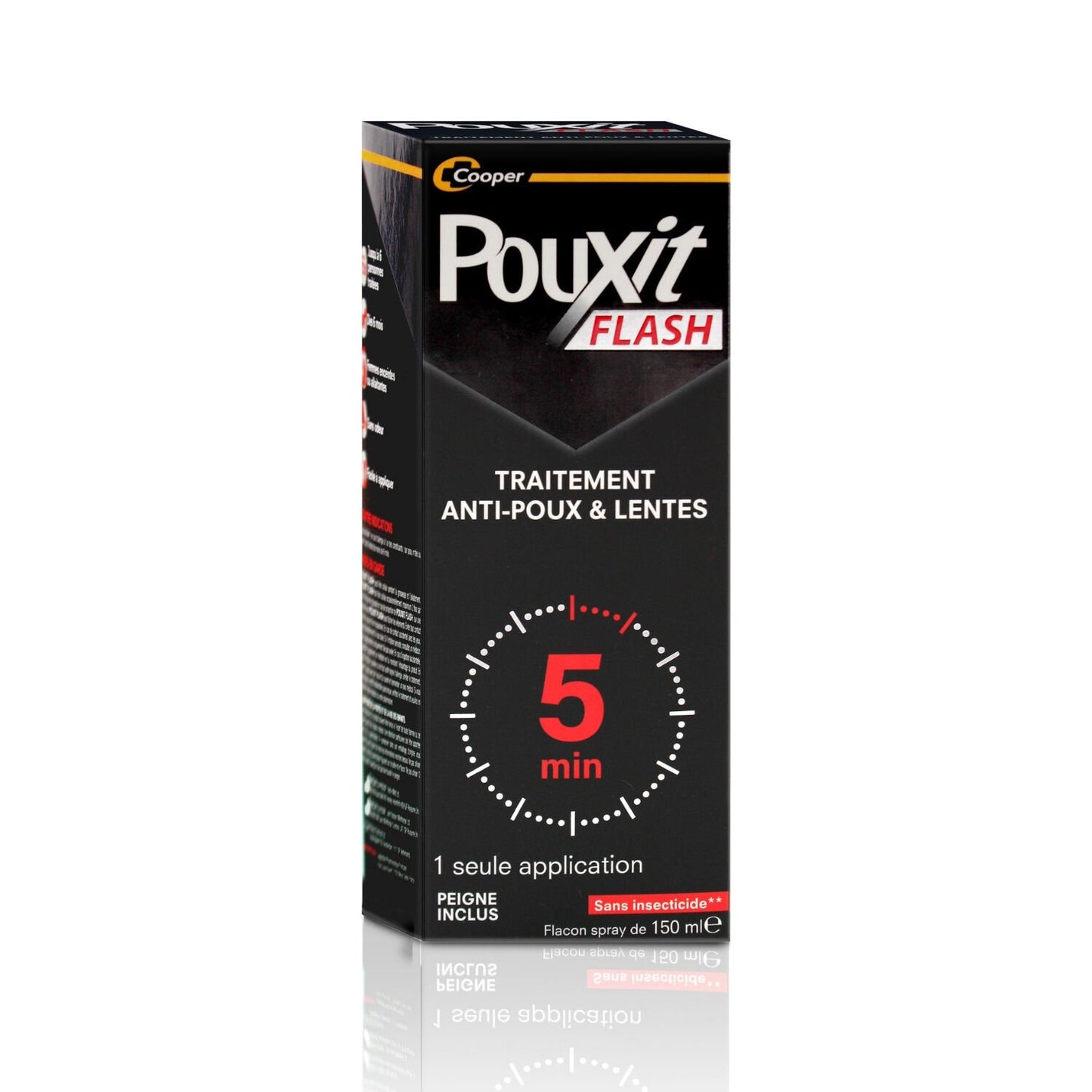 Soin Cheveux Traitement Anti-Poux Peigne Inclus POUXIT le flacon de 150mL