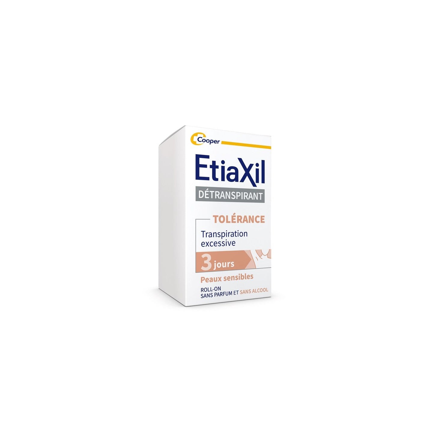 Traitement Détranspirant Aisselles Confort Peau Sensible ETIAXIL le roll-on de 14mL