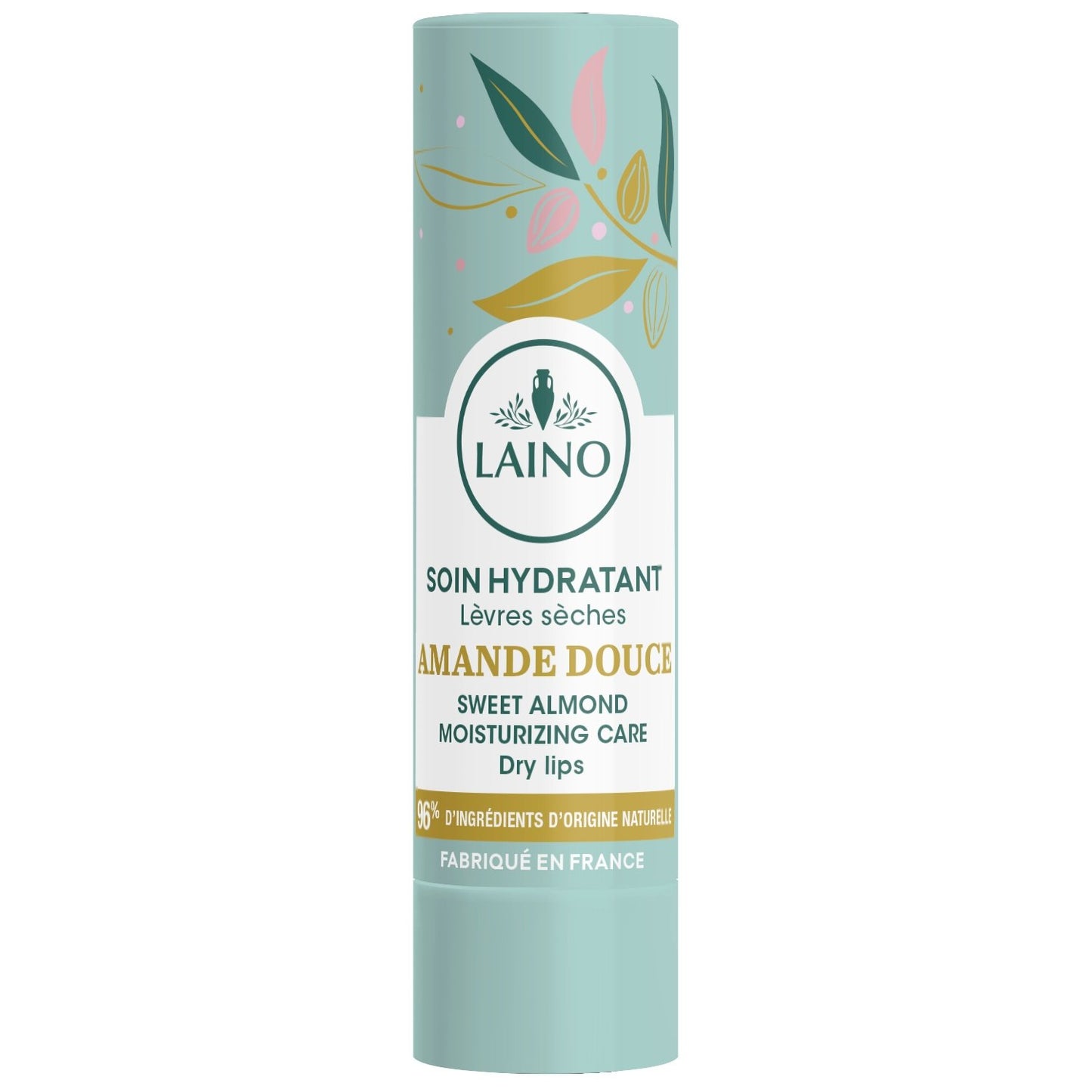 Baume à Lèvres Réparateur Hydratant Nourrissant Amande Douce LAINO