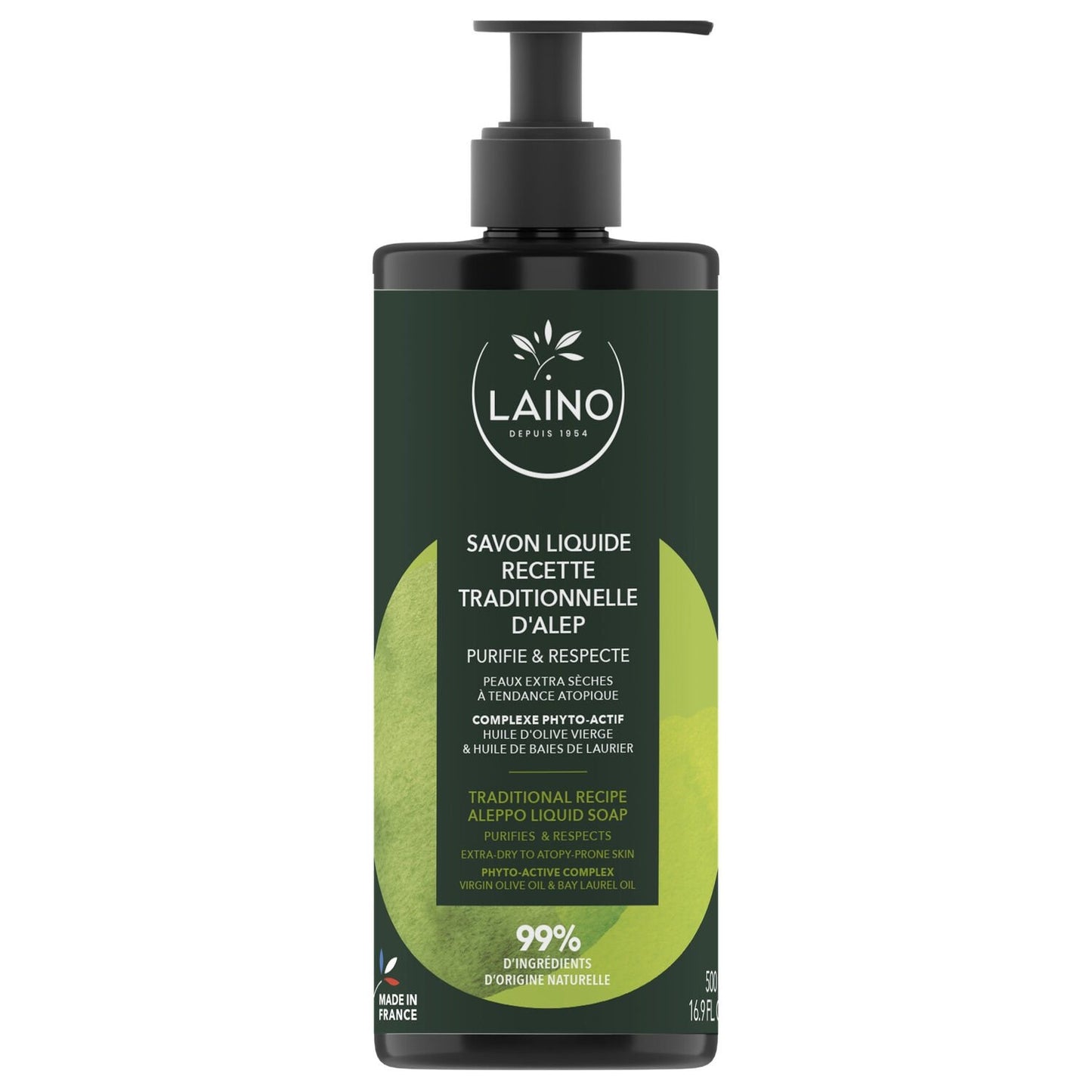 Hand Soap Traditional Recipe from Aleppo Purifies and Respects LAINO
