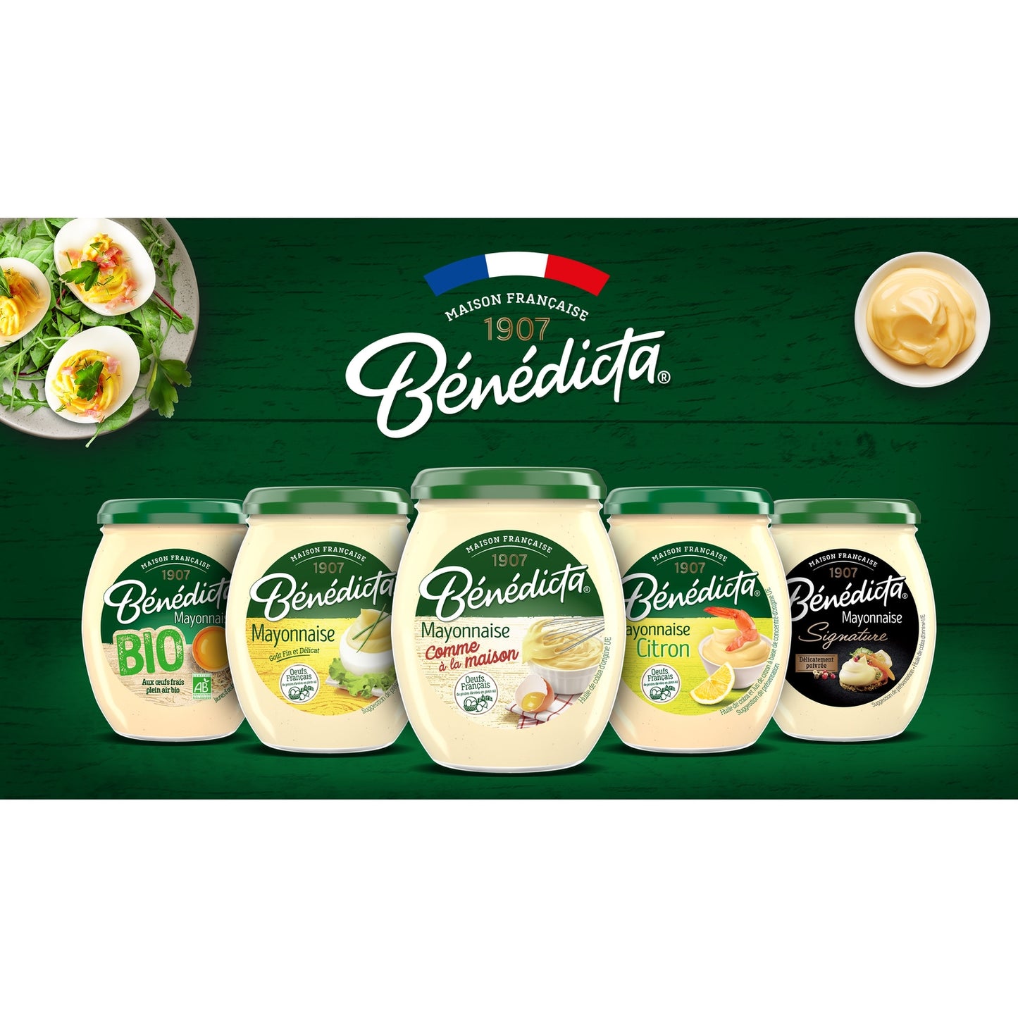 BENEDICTA Natürliche Mayonnaise-Sauce