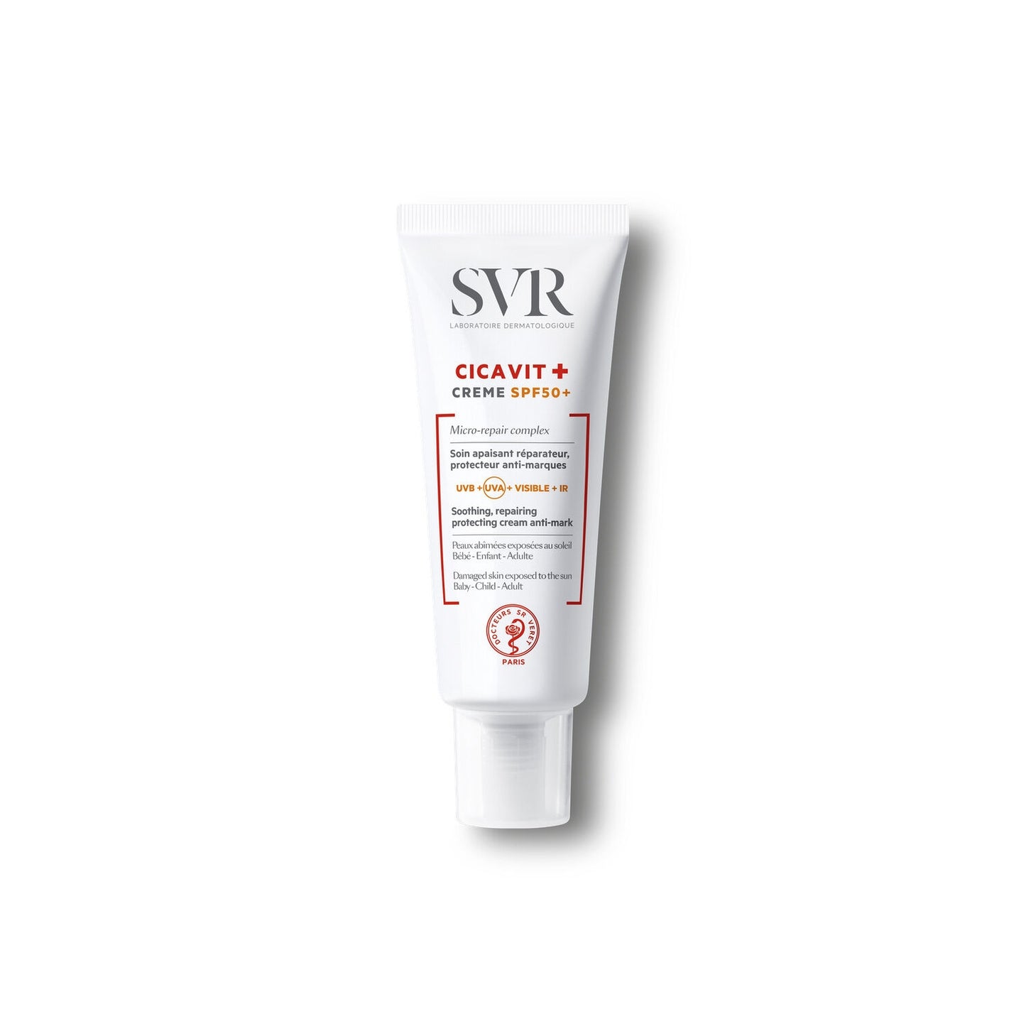 Soothing Repairing Anti-Mark Face and Body Cream SPF 50 LABORATIORE SVR