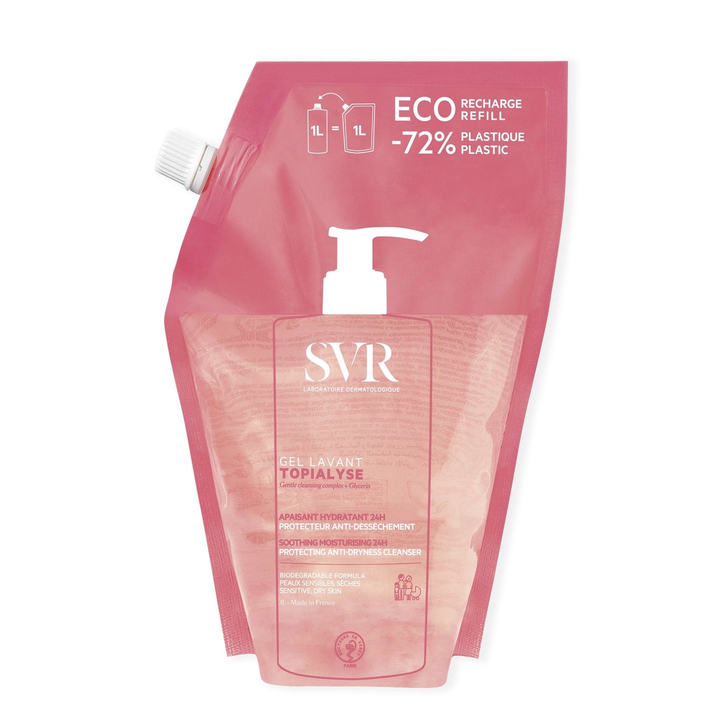 Topialyse Anti-Irritation Lipid-Replenishing 24H Cleansing Gel LABORATOIRE SVR