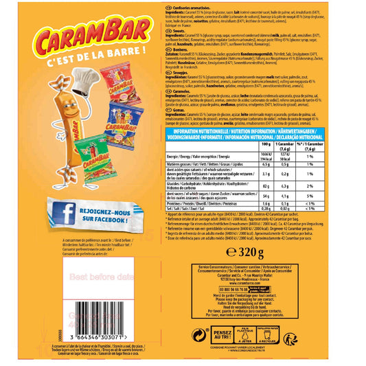 Caranougat Confectionery CARAMBAR