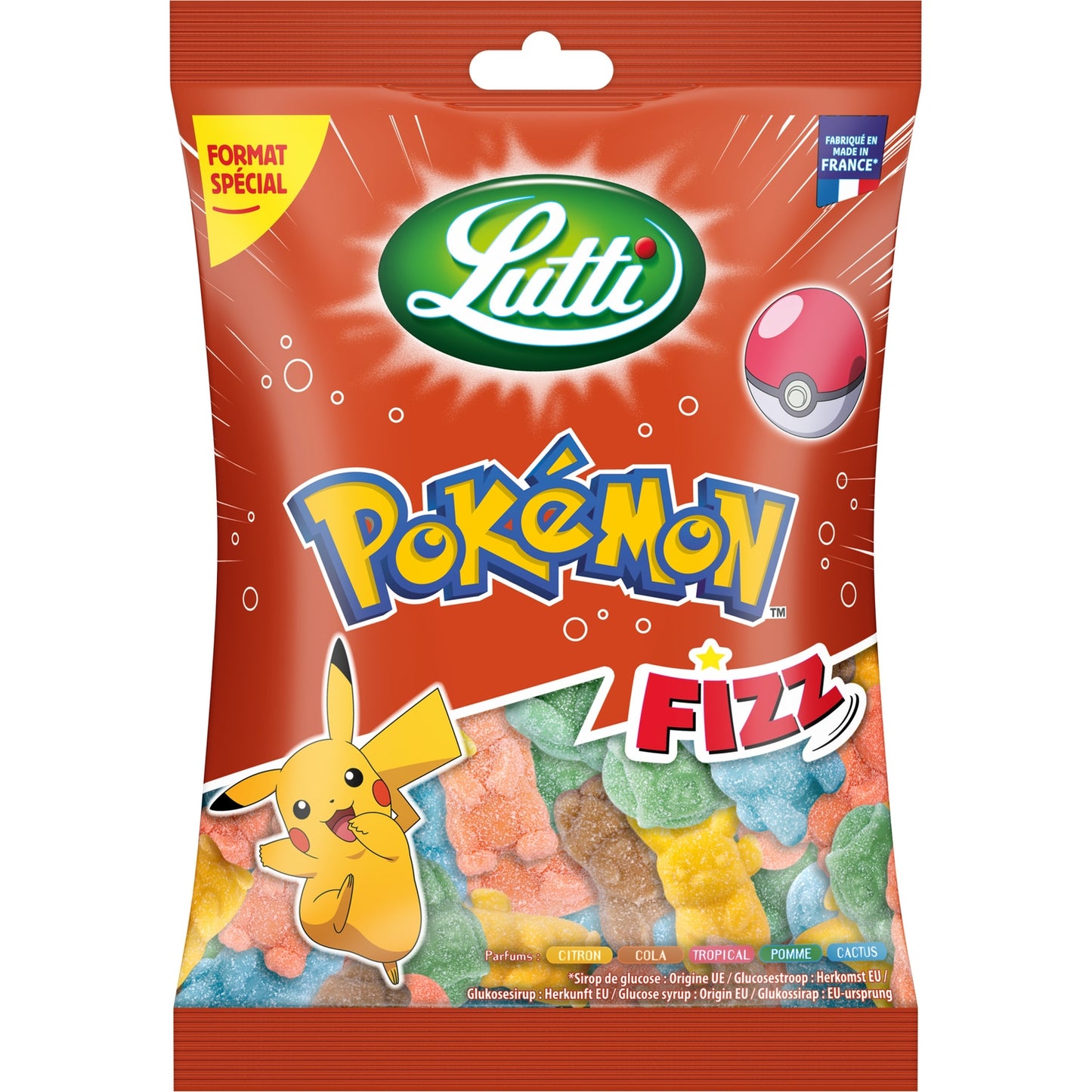 Pokemon Fizz LUTTI Candy