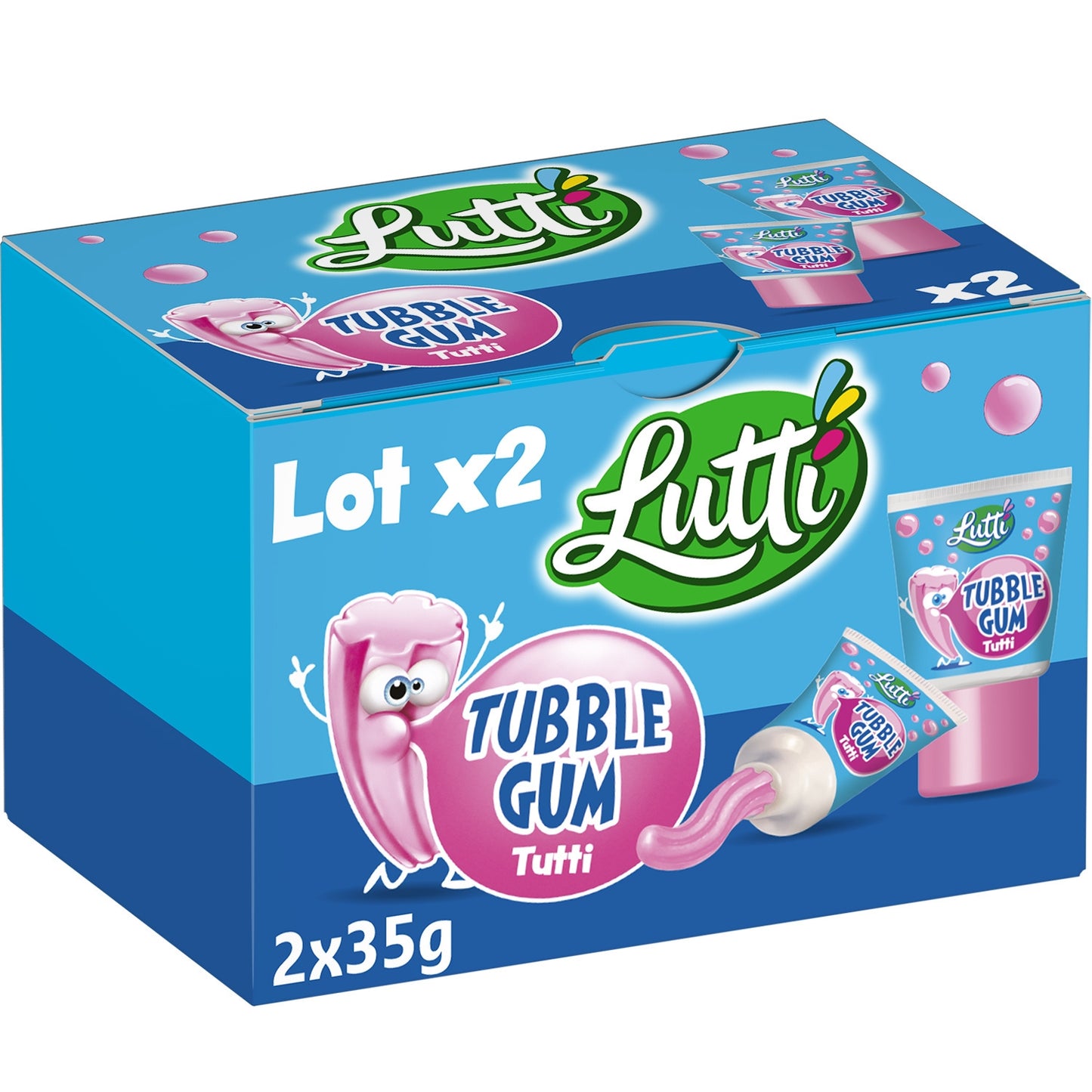 Chewing-Gum Tubble Gum Tutti Frutti LUTTI