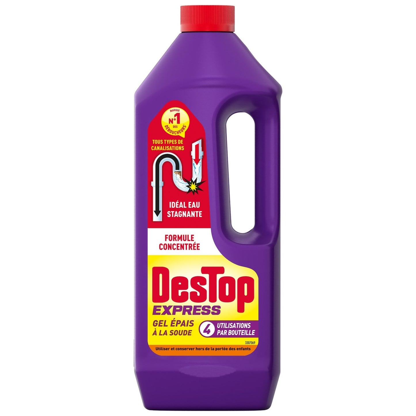 DESTOP Express Multi-Purpose Gel Drain Cleaner