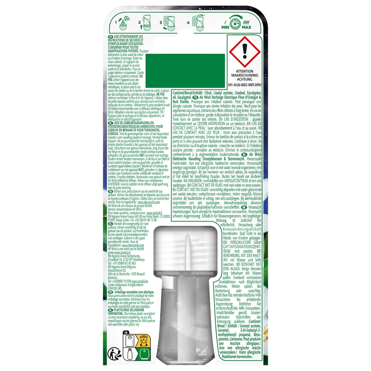 AIR WICK Orange Blossom Electric Refill