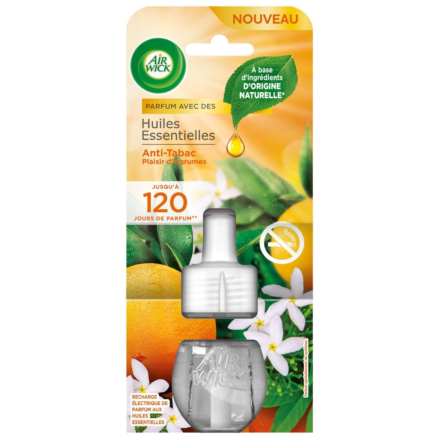 Electric Refill for AIR WICK Anti-Tobacco Diffuser