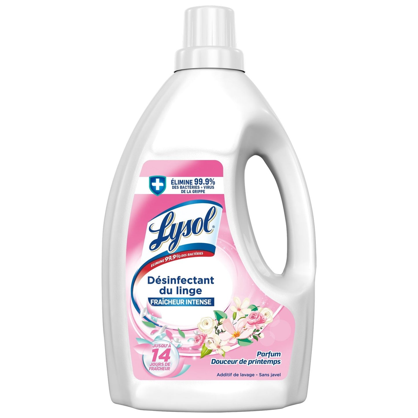 Liquide Désinfectant du Linge Fraîcheur Longue Durée DOUCEUR DE PRINTEMPS LYSOL le bidon de 1L