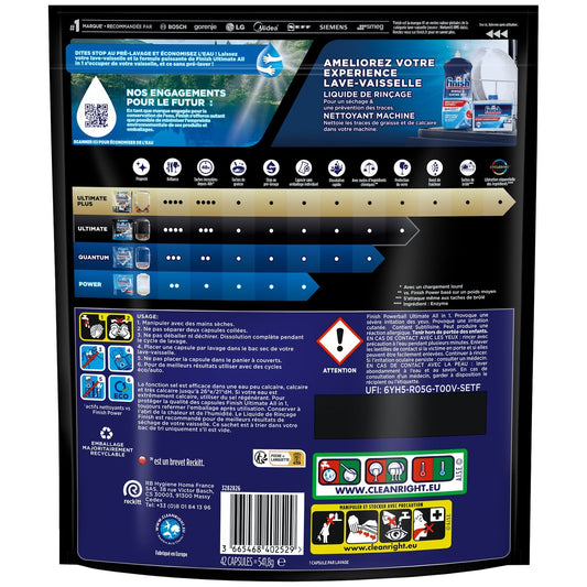 Ultimate 48h FINISH Spülmaschinentabs