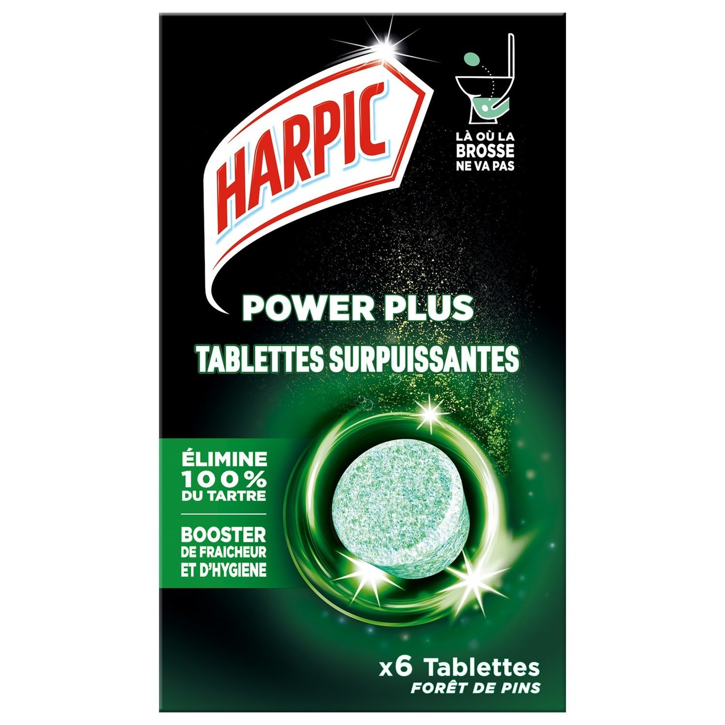 HARPIC Power Plus Pine Forest Super Powerful Toilet Cleaner Tablets