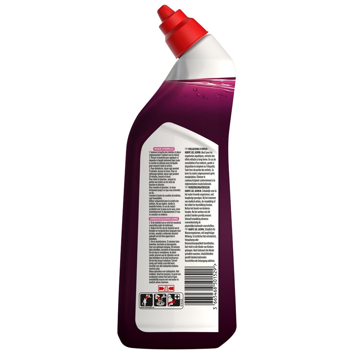 Gel Wc Power Aroma Jasmin Fleur de Cerisier HARPIC