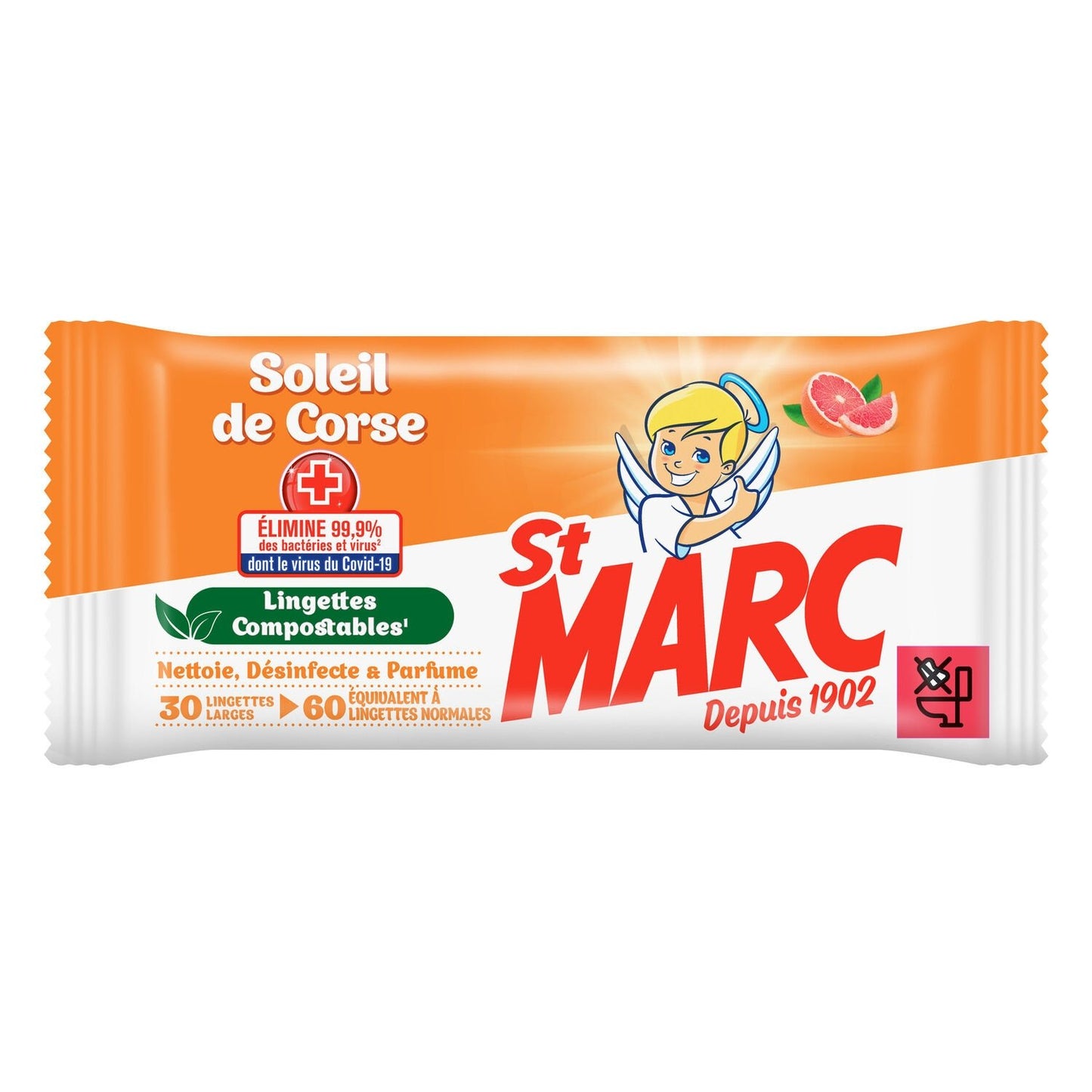 Soleil de Corse ST MARC Disinfectant Wipe