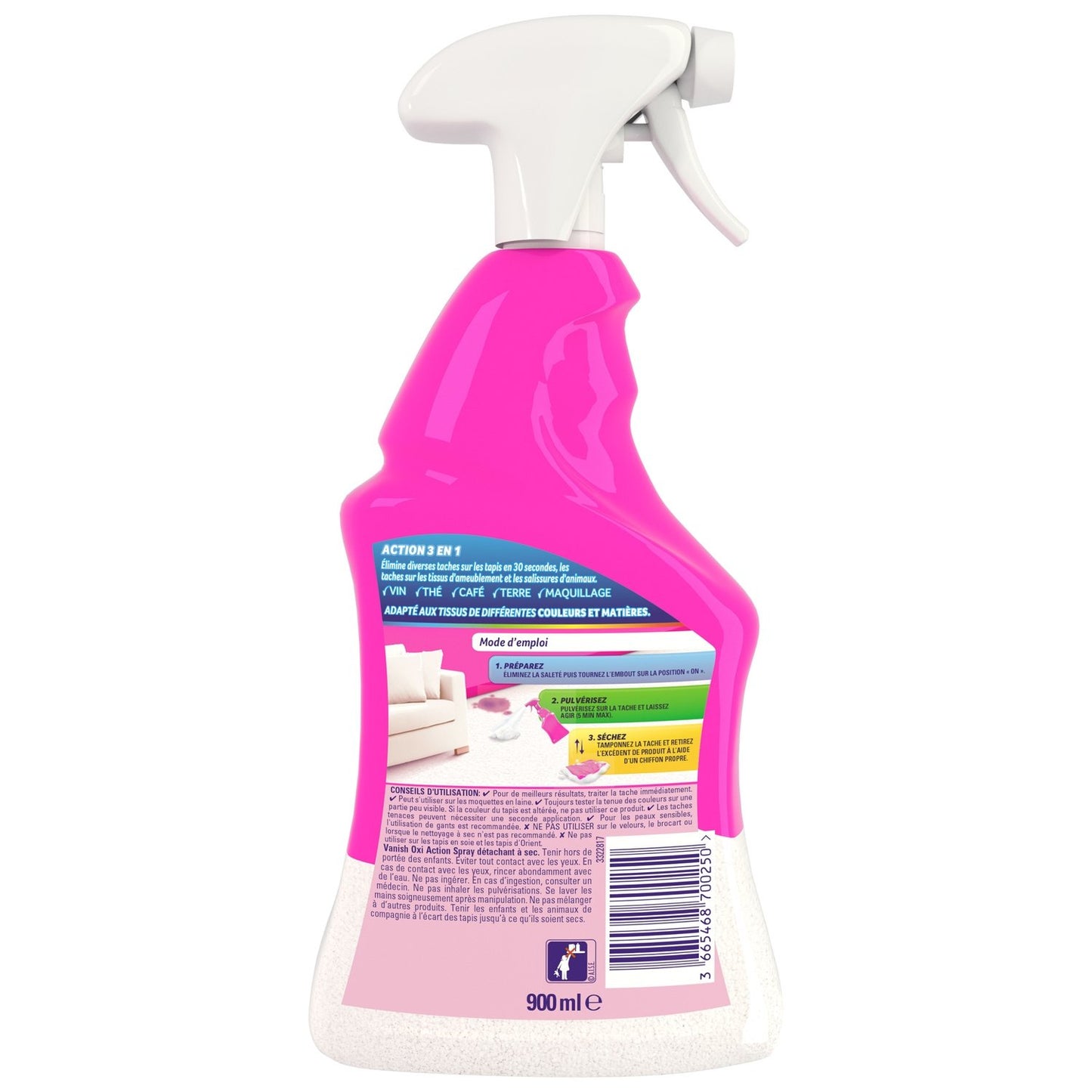 VANISH Trockenspray Textilfleckenentferner