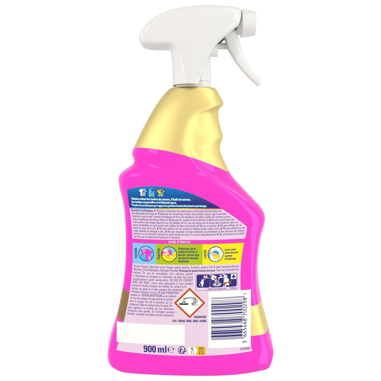 Détachant Textile Gold VANISH