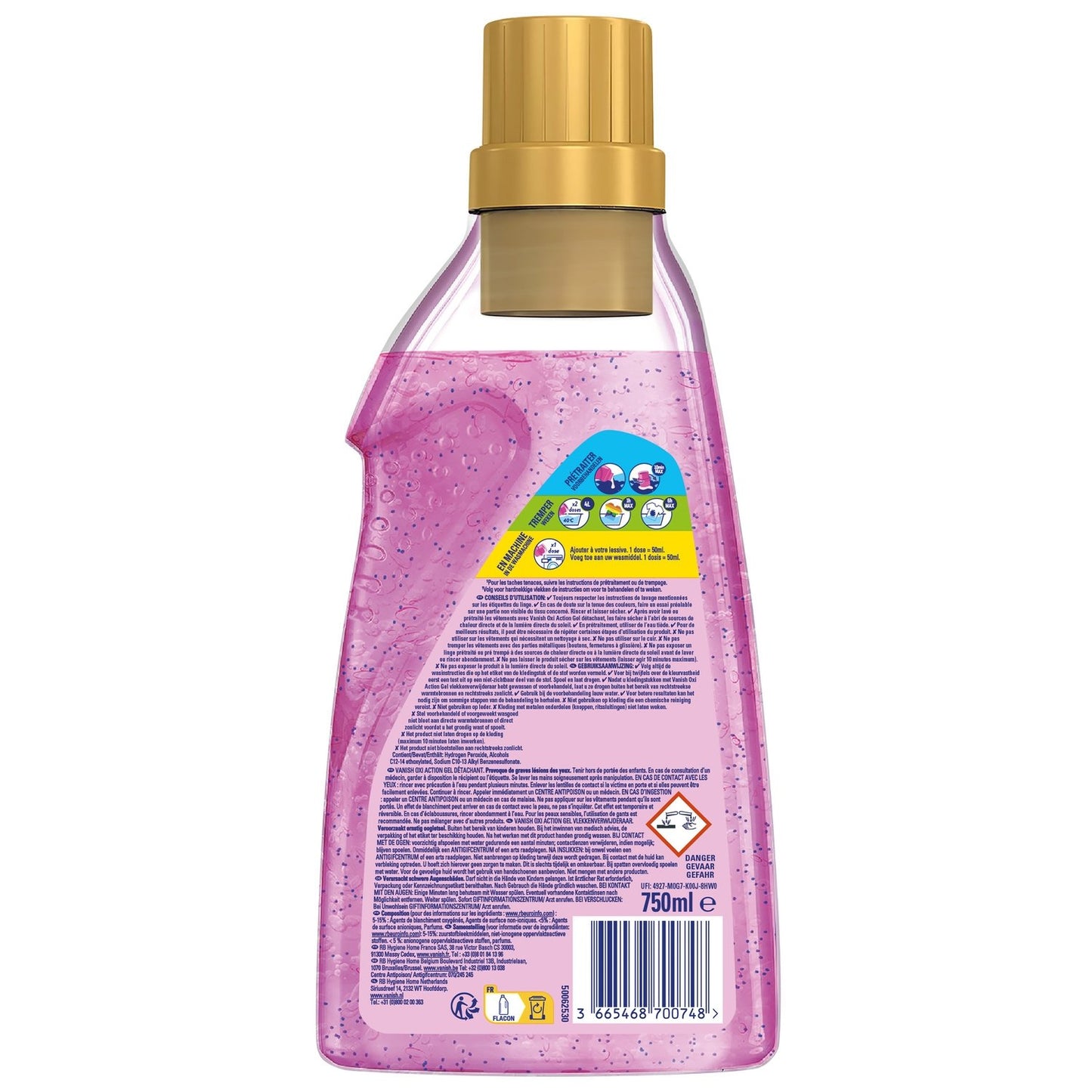 VANISH Oxi Action Wash Booster Gel Stain Remover