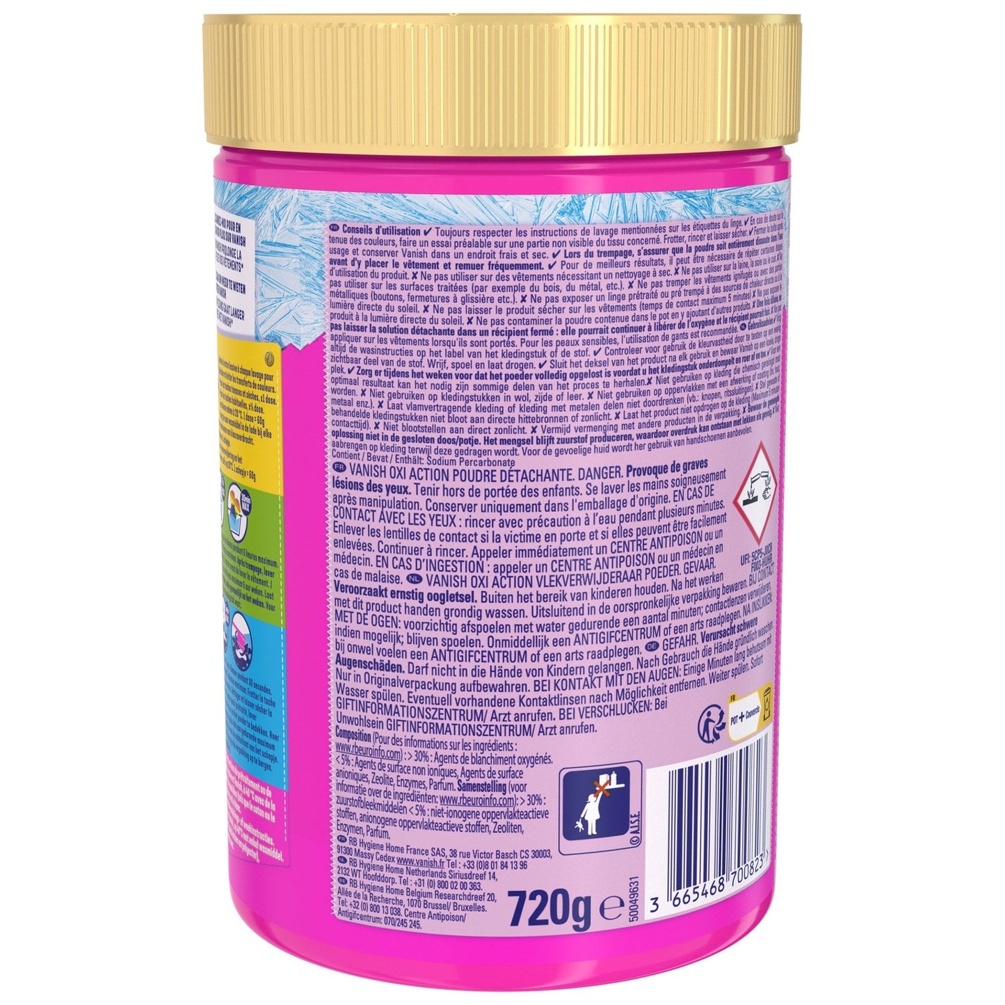 VANISH Oxi Action Wash Booster Fleckenentferner Pulver