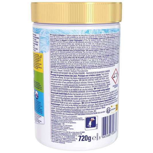 Oxi Action VANISH Whiteness Booster Fleckenentferner Pulver