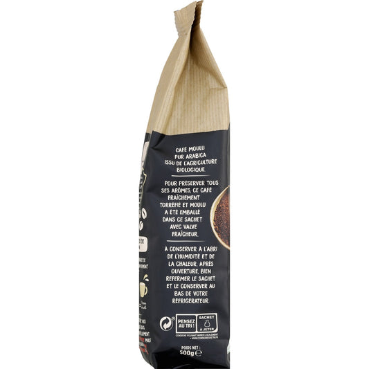 Café Moulu Bio Pur Arabica NATURELA