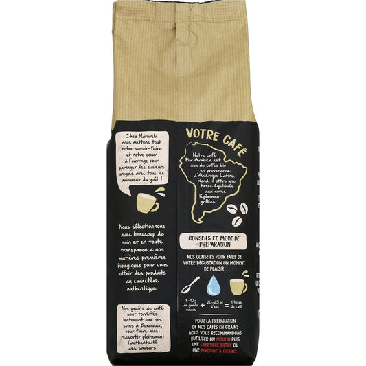 Café Grains Bio Pur Arabica NATURELA