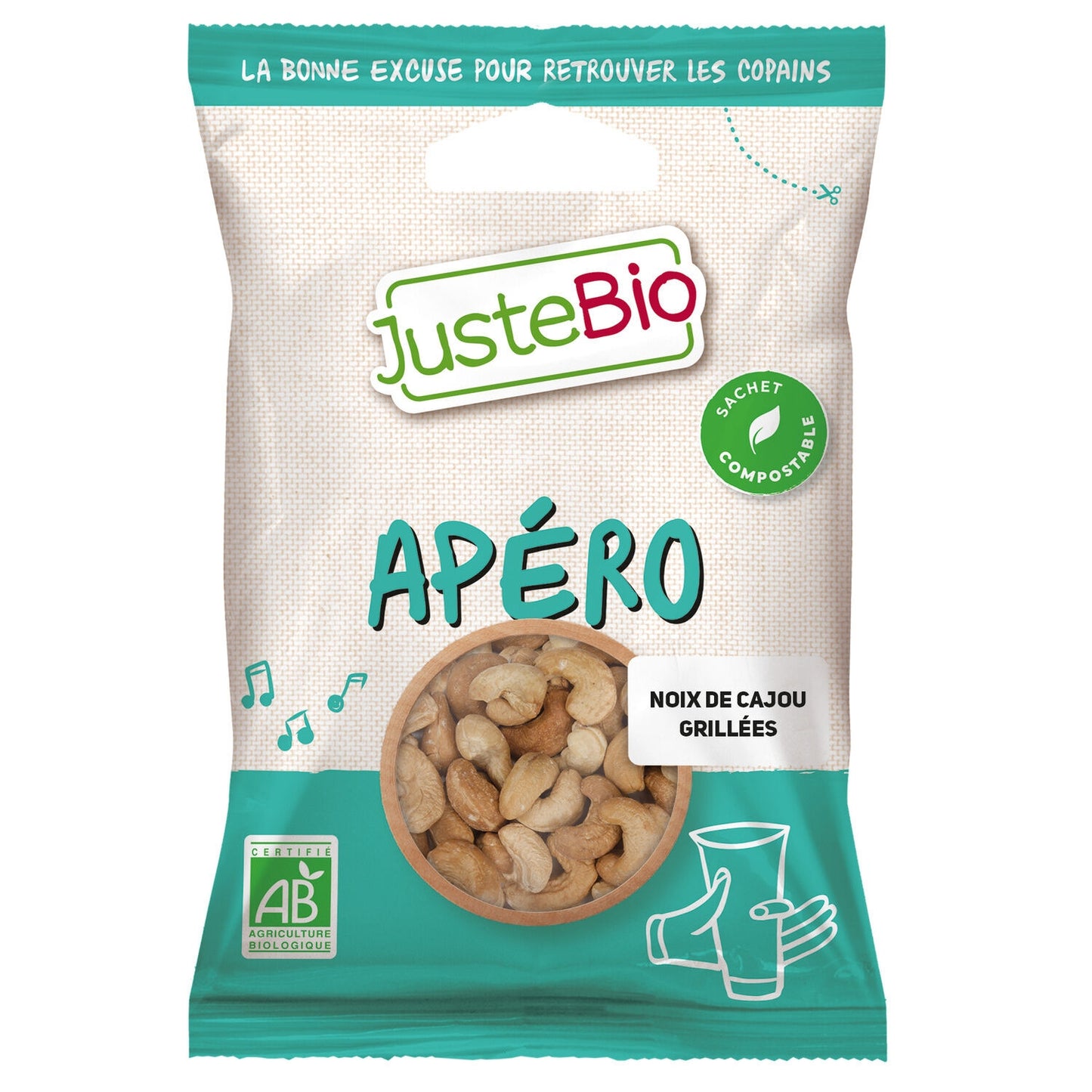 Noix de Cajou Bio Crues JUSTE BIO