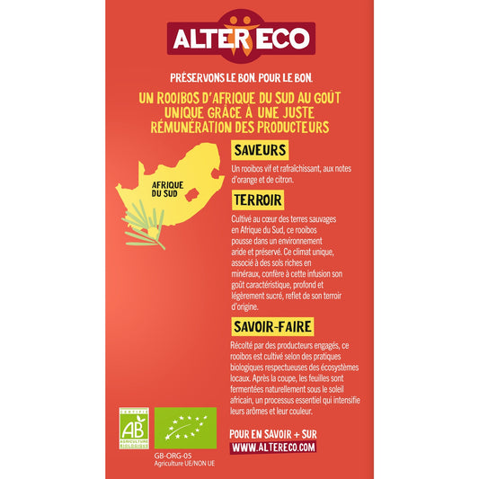 Organic Rooibos Nature Infusion ALTER ECO
