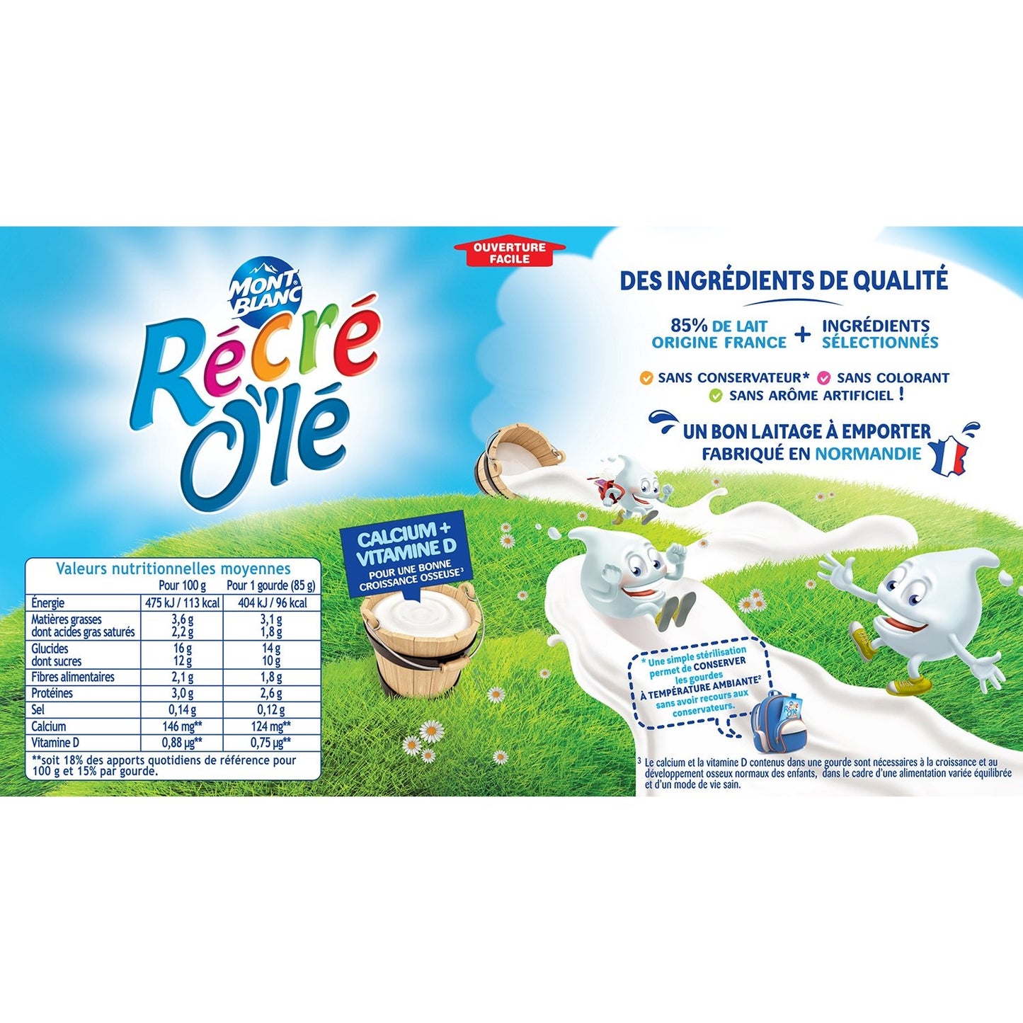 RECRE O'LE Chocolate Dessert Cream