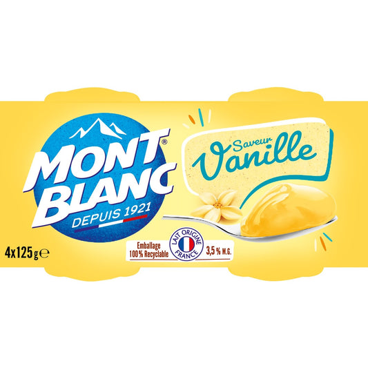 MONT BLANC Vanille-Dessertcreme