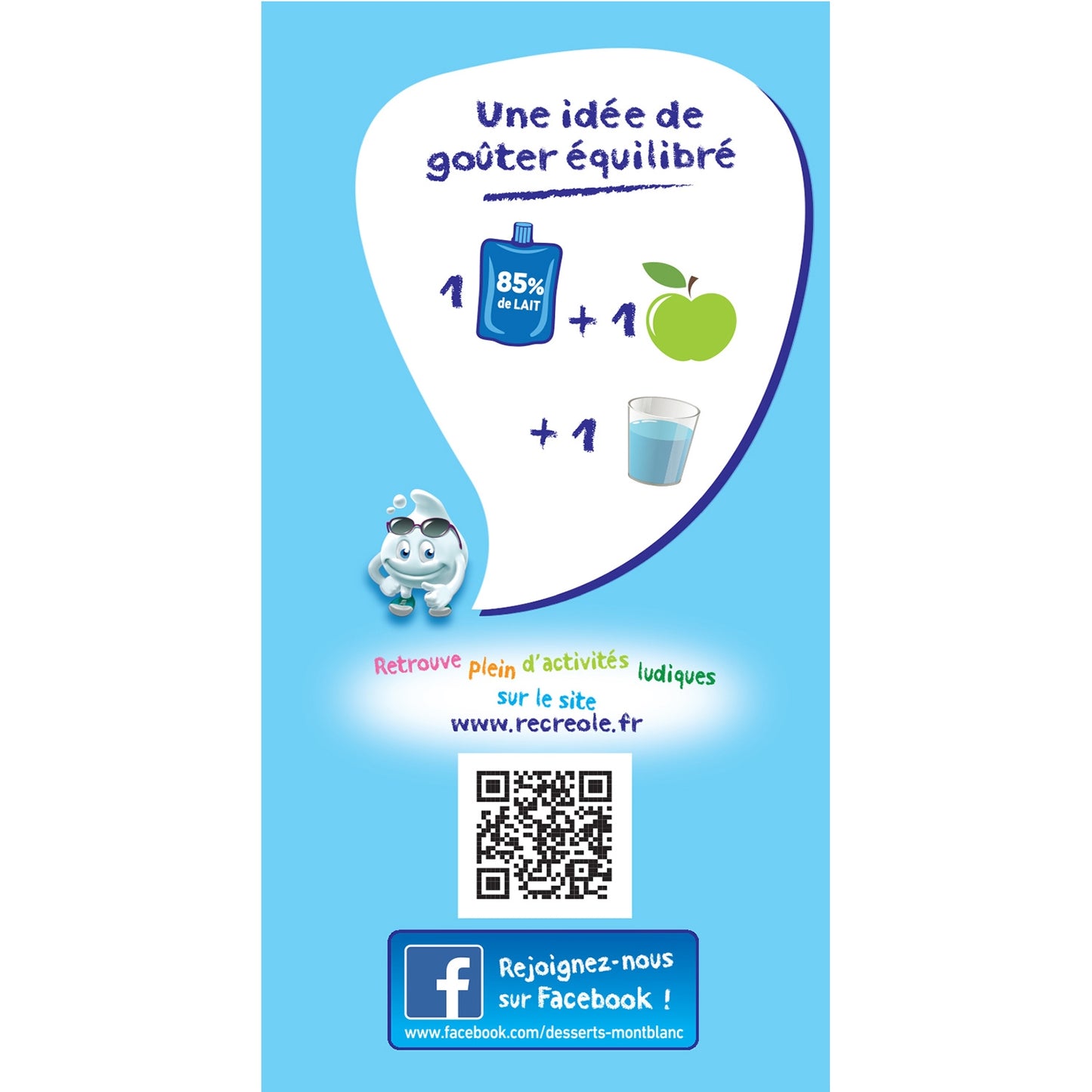 Récré O'lé Milchsnacks MONT BLANC Sortimente