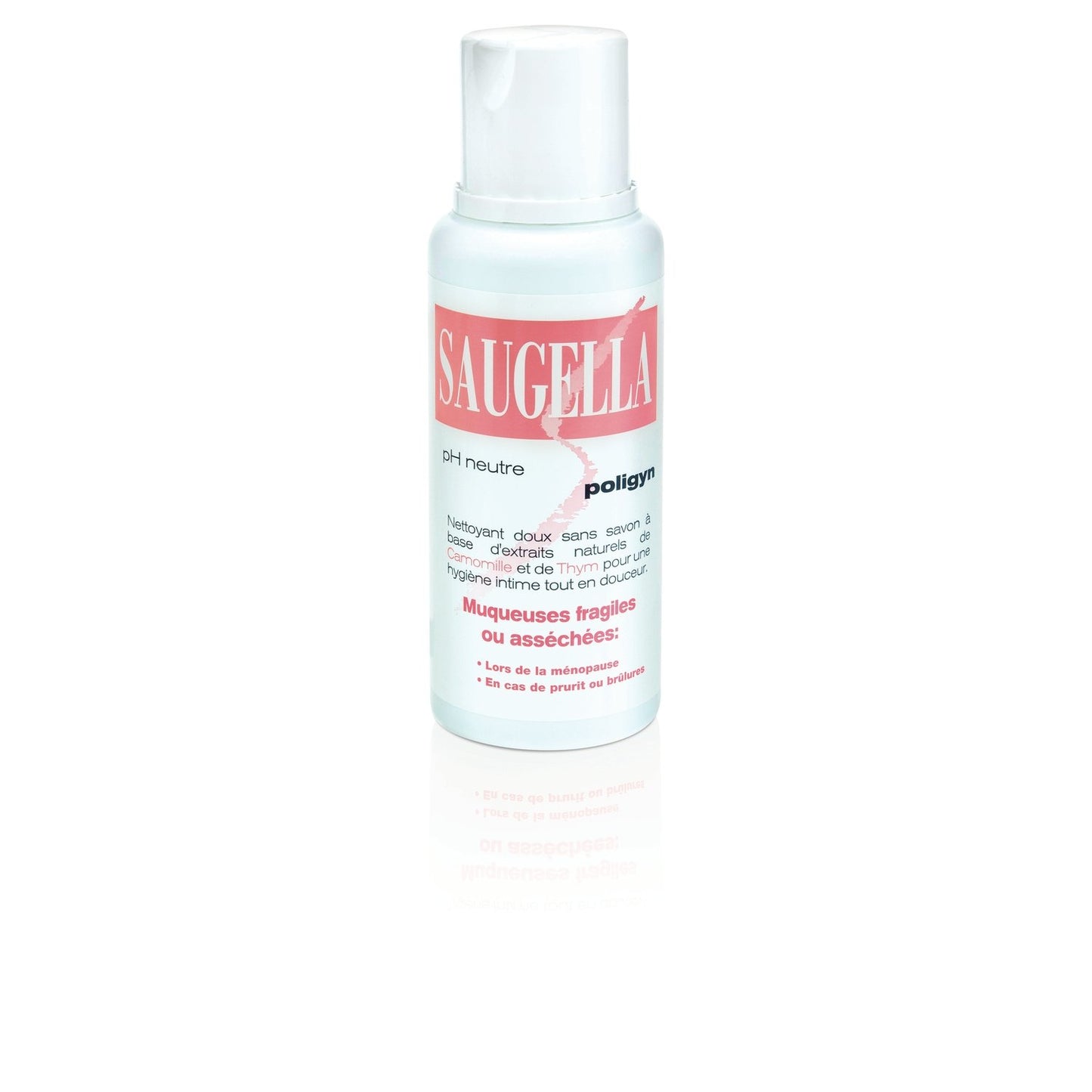 Soin Intime Lavant Doux Poligyn SAUGELLA le flacon de 250 ml