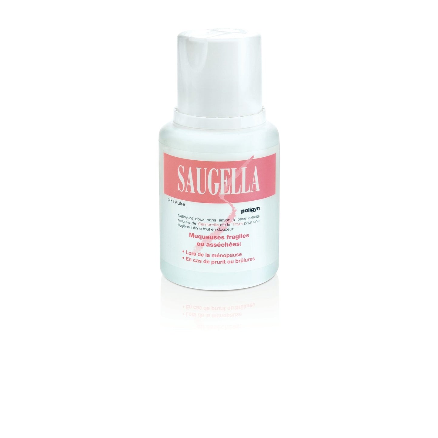Soin Intime Nettoyant Doux Ph Neutre Poligyn SAUGELLA le flacon de 100mL