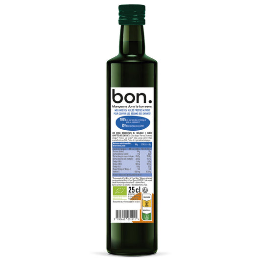 Huile pour Enfant Dès 3 Ans Bio .NOD