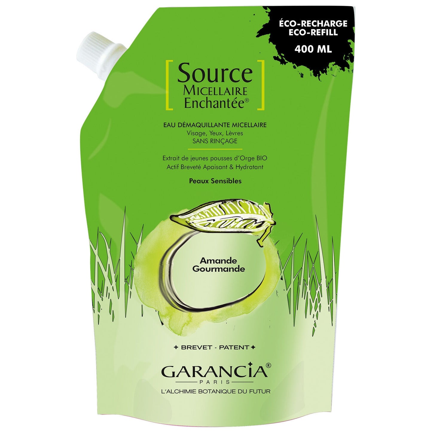 GARANCIA Mandel-Mizellenwasser für Gesicht, Augen und Lippen