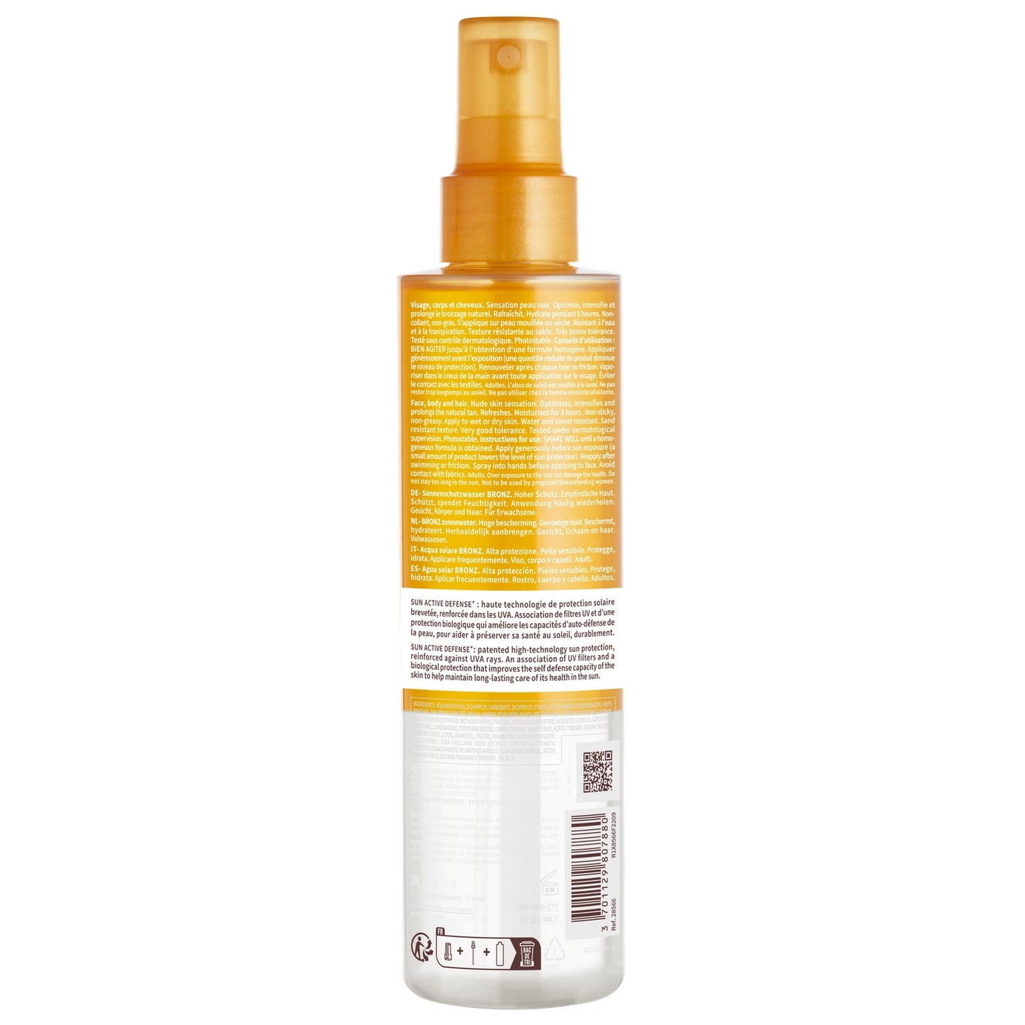 Sonnenmilch für Gesicht, Körper, Haare LSF 30 Optimiert und verlängert die Bräunung BIODERMA