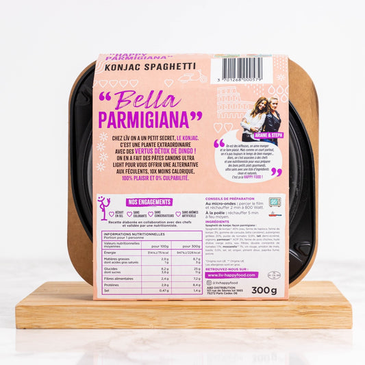 Spaghetti Konjac Parmigiana Mega Light LIV HAPPY FOOD