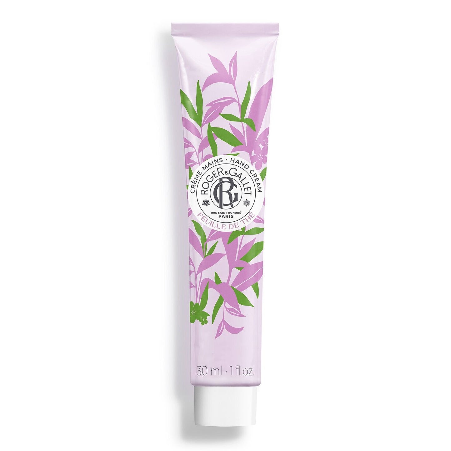 Crème Mains Feuille de Thé Bienfaisante Roger & GALLET le tube de 30mL