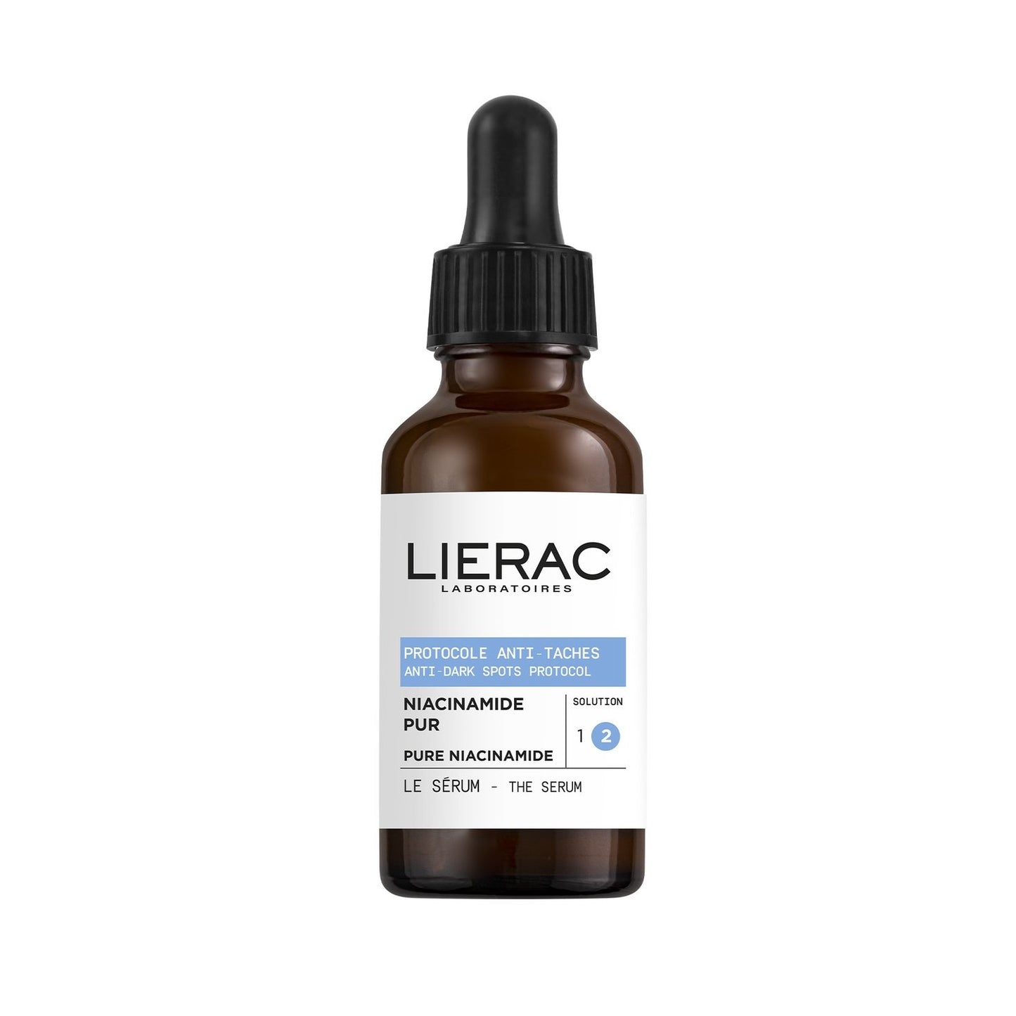 Sérum Visage Femme Anti-Tâches Niacinamide Pur Tous Types de Peau LIERAC le flacon de 30mL