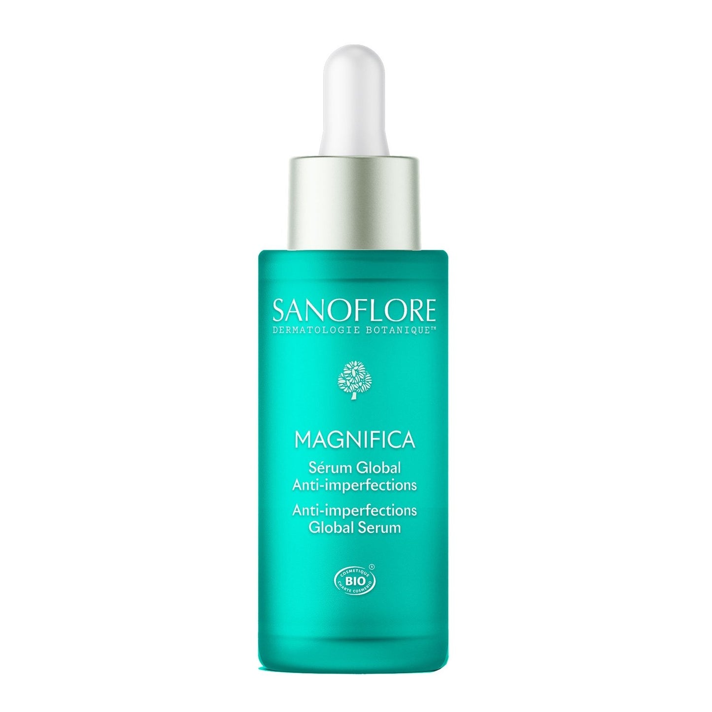 Sérum Visage Peau Mixte à Grasse Bio Anti-Imperfections Magnifica SANOFLORE le flacon de 30mL
