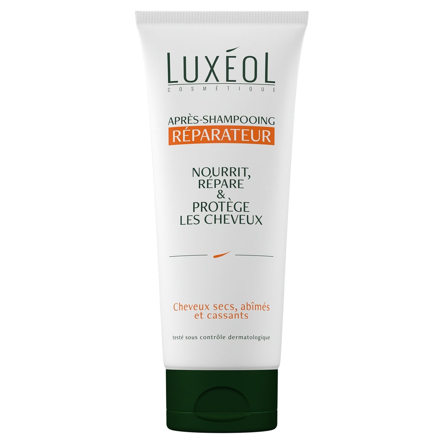 Après-Shampoing Réparateur Cheveux Secs Abimés et Cassants LUXEOL le tube de 200mL