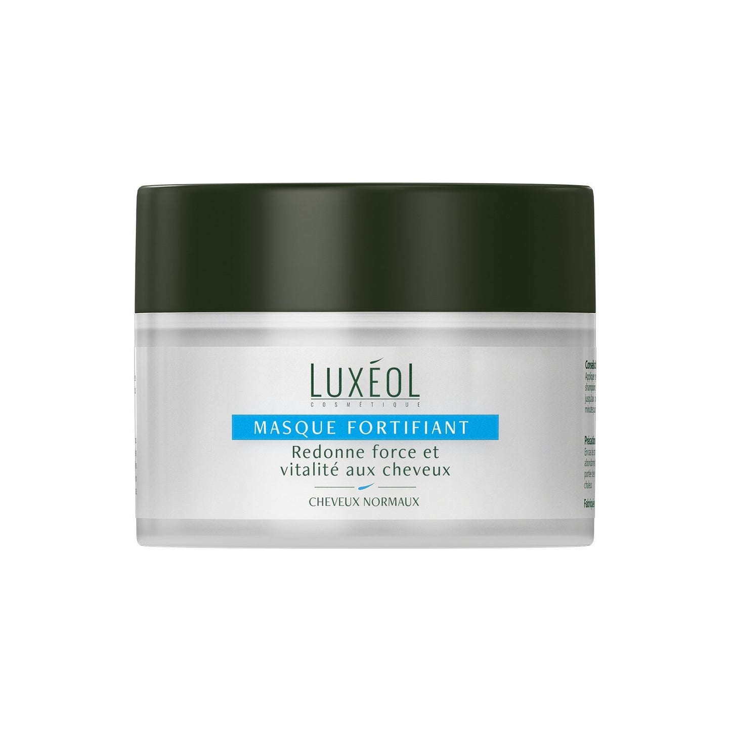 Masque Fortifiant Cheveux Normaux LUXEOL le pot de 200mL
