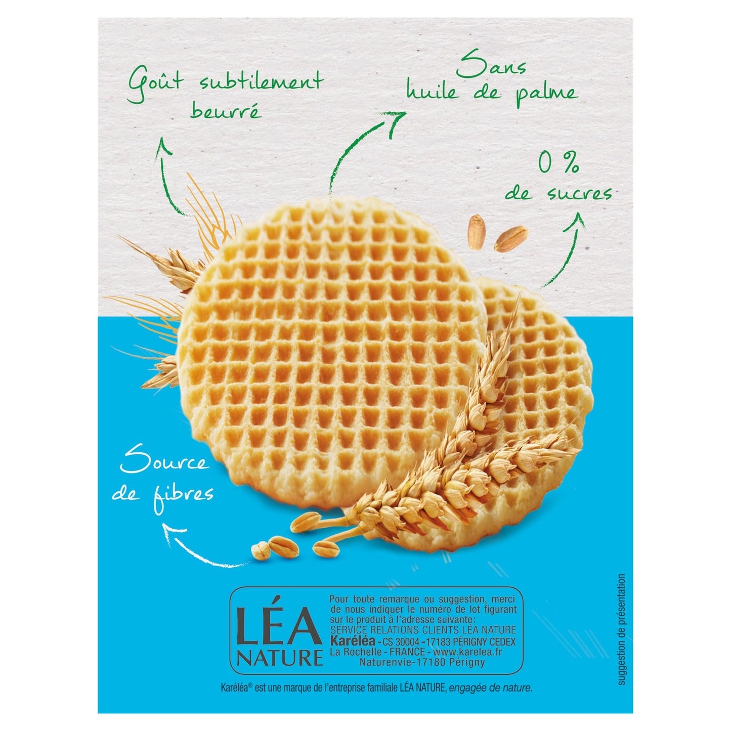 Waffles Sugar-Free Waffles KARELEA