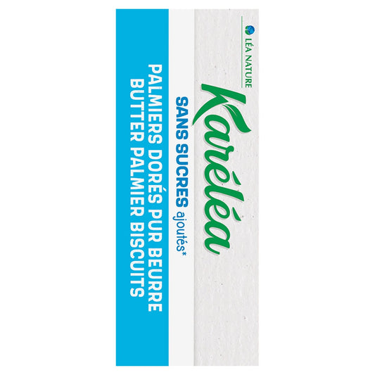 Biscuits Palmiers S/sucres KARELEA