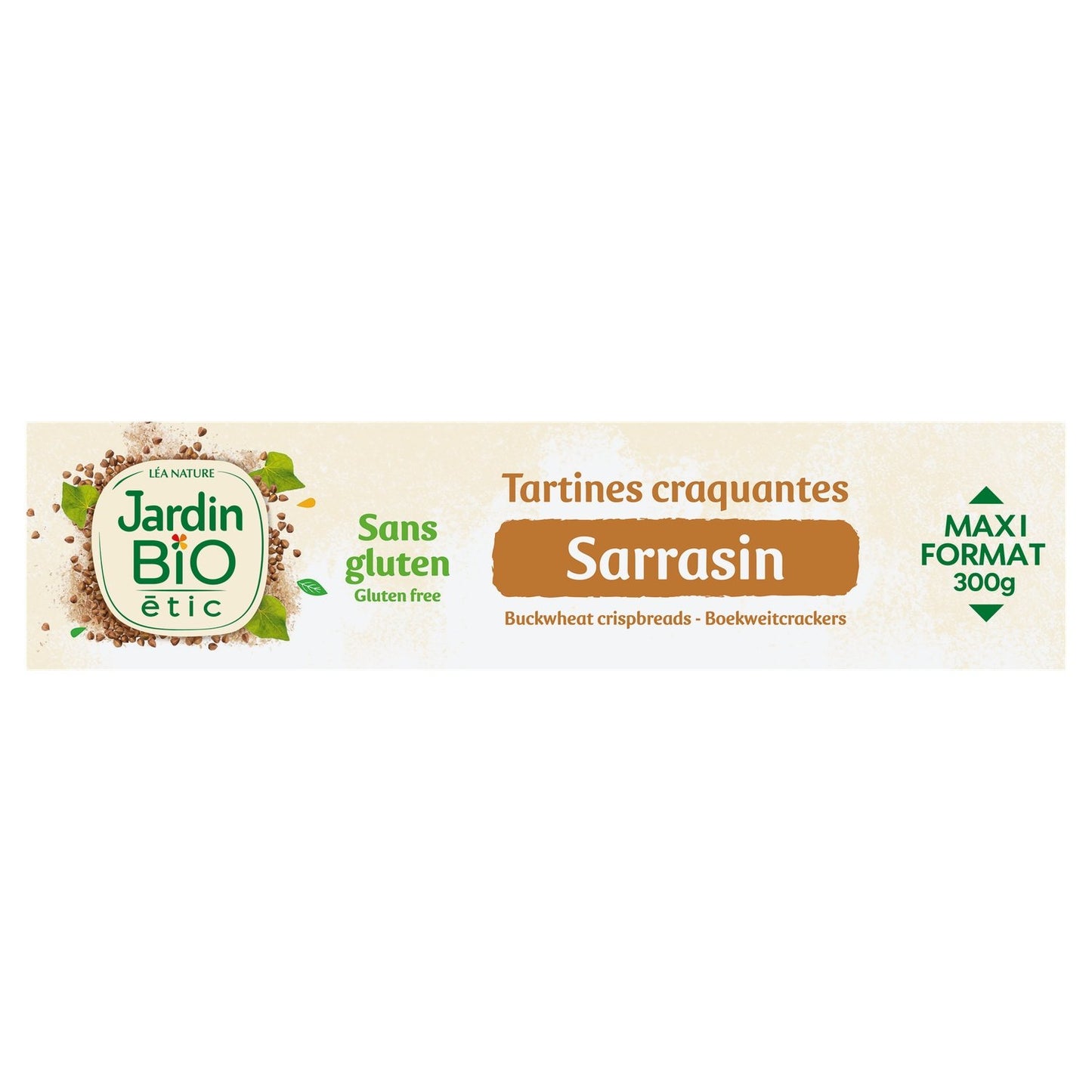 Organic Buckwheat Crispy Toasts JARDIN BIO ETIC