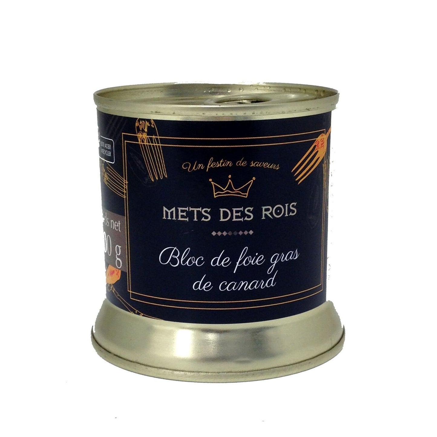 Foie Gras de Canard de Canard METS DES ROIS la boite de 200g