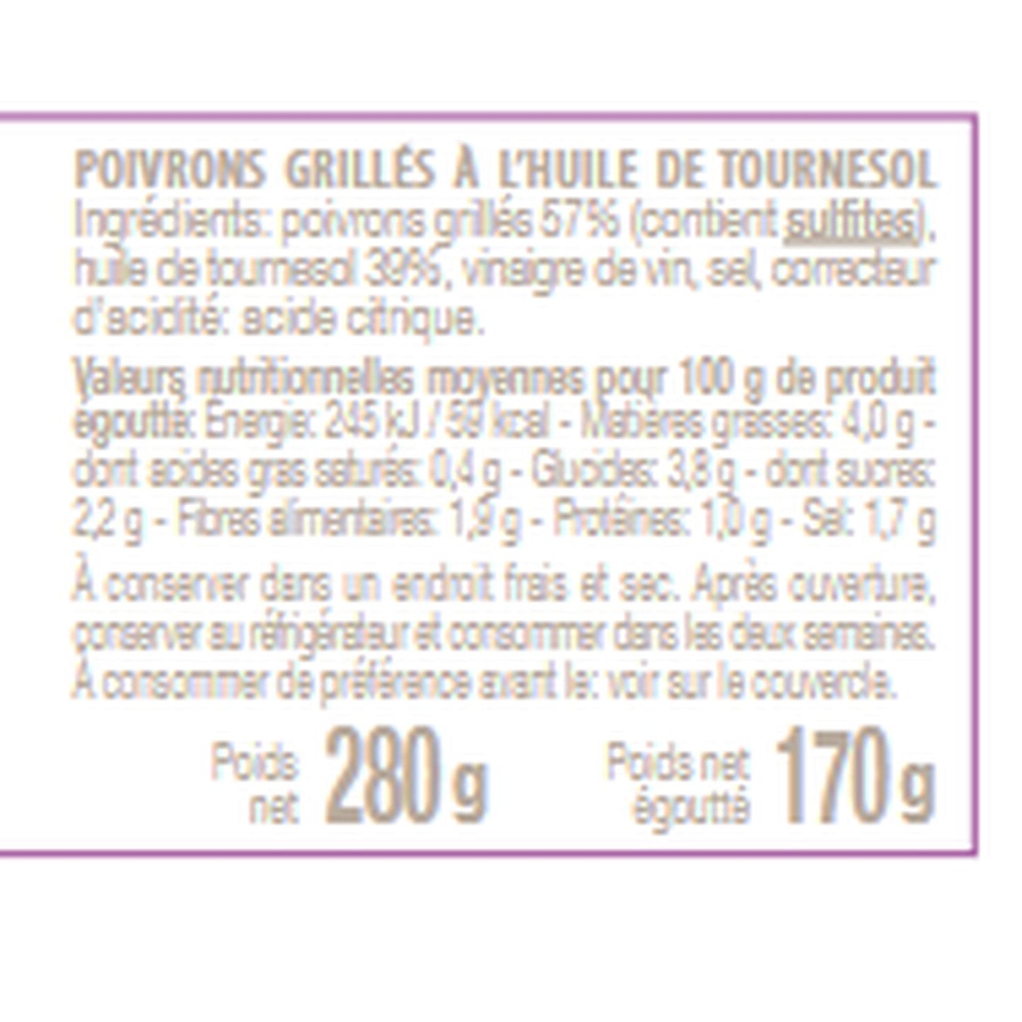 FLORELLI Gegrillte Paprika